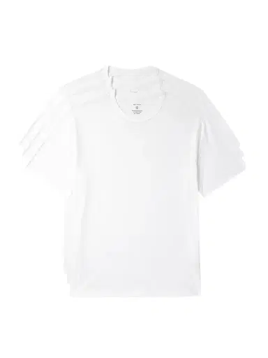 OFFICINE GÉNÉRALE Three-Pack Organic Cotton-Jersey T-Shirts - Men | Thumbnail 1 OFFICINE GÉNÉRALE Three-Pack Organic Cotton-Jersey T-Shirts - Men | Thumbnail 1