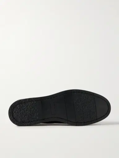 George Cleverley Devon Full-Grain Deerskin Boat Shoes - Men | Thumbnail 3 George Cleverley Devon Full-Grain Deerskin Boat Shoes - Men | Thumbnail 3