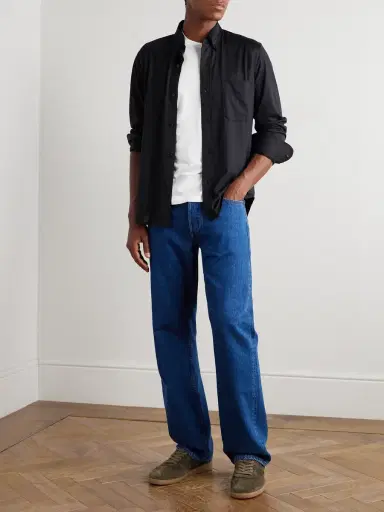 Tom Ford Slim-Fit Lyocell and Cotton-Blend Jersey T-Shirt - Men | Thumbnail 2
