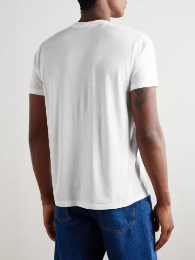 Tom Ford Slim-Fit Lyocell and Cotton-Blend Jersey T-Shirt - Men | Thumbnail 4