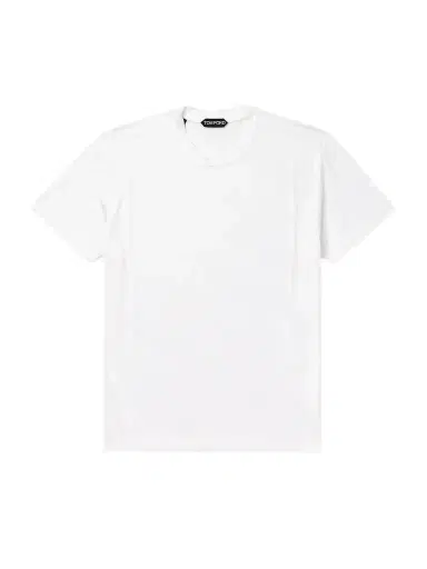 Tom Ford Slim-Fit Lyocell and Cotton-Blend Jersey T-Shirt - Men | Thumbnail 1