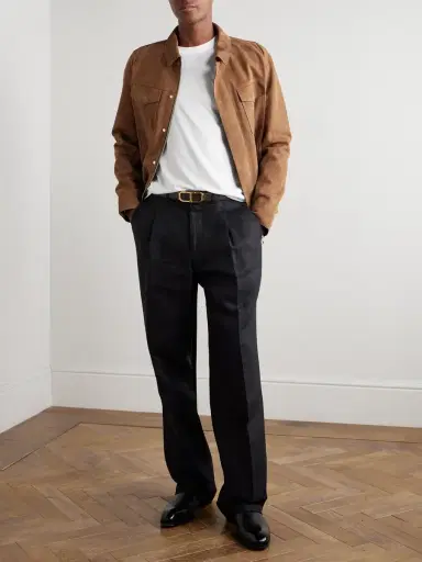 Tom Ford Slim-Fit Lyocell and Cotton-Blend Jersey T-Shirt - Men | Thumbnail 2