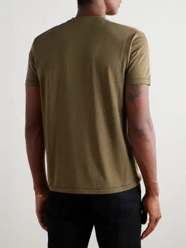 Tom Ford Lyocell and Cotton-Blend Jersey T-Shirt - Men | Thumbnail 4