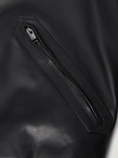 Canali Reversible Leather and Shell Bomber Jacket - Men | Thumbnail 6 Canali Reversible Leather and Shell Bomber Jacket - Men | Thumbnail 6