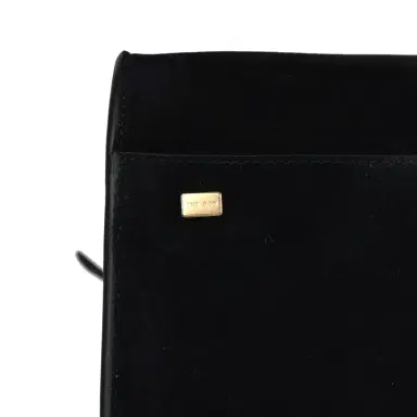 The Row The Row Soft Margaux 17 Bag Black Suede Gold Hardware | Thumbnail 8 The Row The Row Soft Margaux 17 Bag Black Suede Gold Hardware | Thumbnail 8