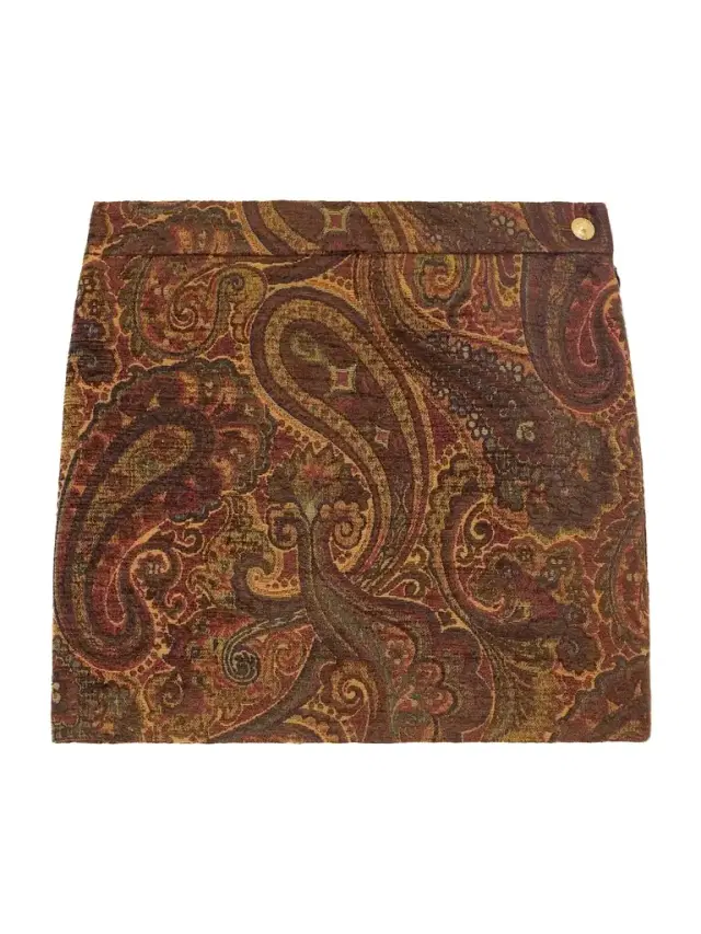 Jacquard Mini Skirt