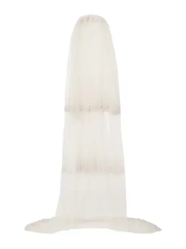 Clio Peppiatt Tiered Embellished Tulle Veil | Thumbnail 1 Clio Peppiatt Tiered Embellished Tulle Veil | Thumbnail 1