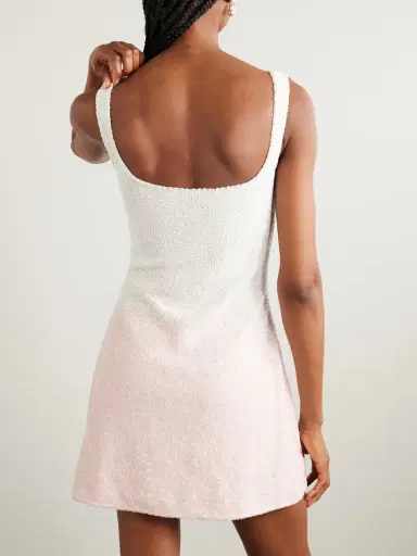 Clio Peppiatt Seashell Crystal-embellished Beaded Tulle Mini Dress | Thumbnail 4