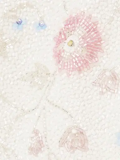 Clio Peppiatt Meadow Embellished Beaded Stretch-tulle Mini Dress | Thumbnail 4 Clio Peppiatt Meadow Embellished Beaded Stretch-tulle Mini Dress | Thumbnail 4