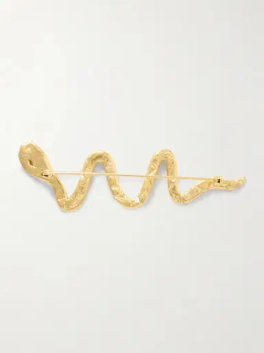 YSSO Ophis Gold-plated Brooch | Thumbnail 3 YSSO Ophis Gold-plated Brooch | Thumbnail 3
