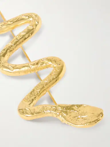 YSSO Ophis Gold-plated Brooch | Thumbnail 4 YSSO Ophis Gold-plated Brooch | Thumbnail 4