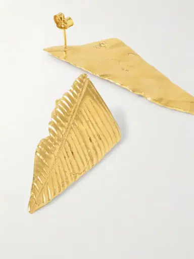 YSSO + Eden Rock St Barths Ylang Ylang Gold-plated Earrings | Thumbnail 3