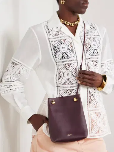 Loewe Pebble Embellished Leather Shoulder Bag | Thumbnail 2 Loewe Pebble Embellished Leather Shoulder Bag | Thumbnail 2