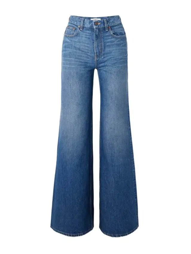 High-rise Wide-leg Jeans