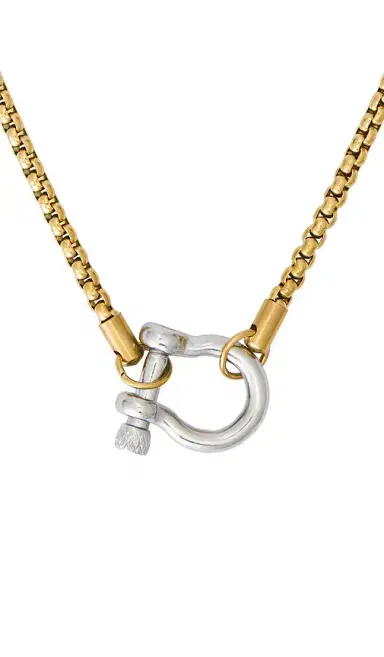 petit moments Chunky Carabiner Necklace | Thumbnail 2