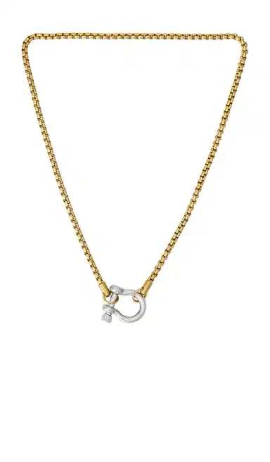 petit moments Chunky Carabiner Necklace | Thumbnail 1