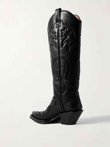 Gabriela Hearst Capitana 50 Embroidered Leather Knee Boots | Thumbnail 3
