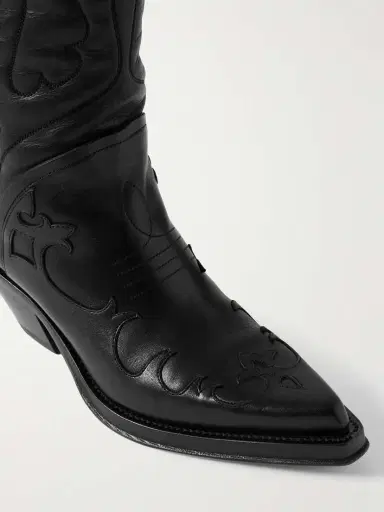 Gabriela Hearst Capitana 50 Embroidered Leather Knee Boots | Thumbnail 4