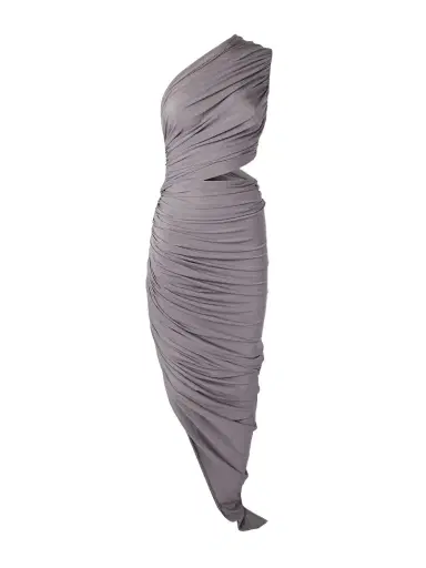 Alaïa One-shoulder Asymmetric Cutout Stretch-jersey Dress | Thumbnail 1 Alaïa One-shoulder Asymmetric Cutout Stretch-jersey Dress | Thumbnail 1