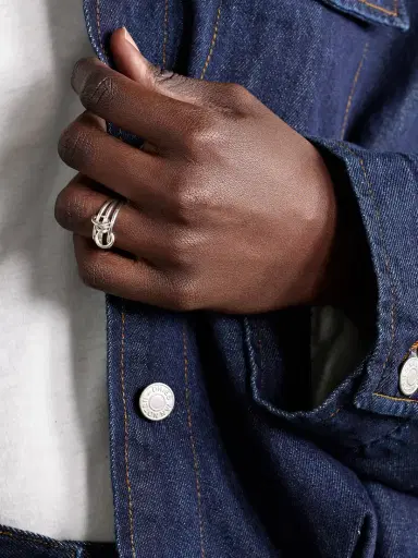Spinelli Kilcollin Acacia Set Of Three Sterling Silver Rings | Thumbnail 2