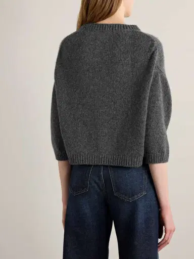 Khaite Sabina Cashmere Sweater | Thumbnail 3