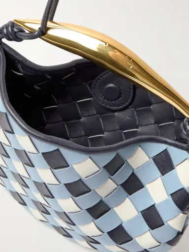 Bottega Veneta Sardine Mini Intrecciato Leather Shoulder Bag | Thumbnail 5 Bottega Veneta Sardine Mini Intrecciato Leather Shoulder Bag | Thumbnail 5