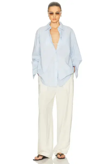TOTEME Classic Tumbled Shirt | Thumbnail 4 TOTEME Classic Tumbled Shirt | Thumbnail 4