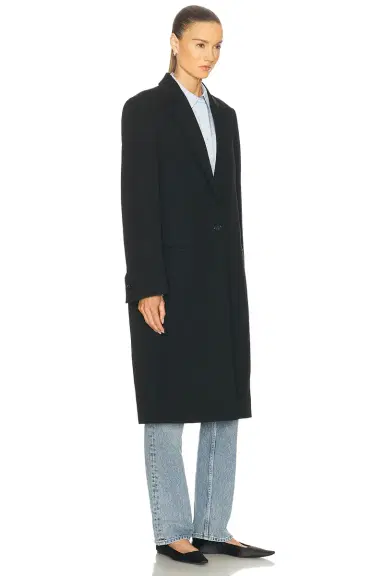 TOTEME Classic Tailored Coat | Thumbnail 2 TOTEME Classic Tailored Coat | Thumbnail 2