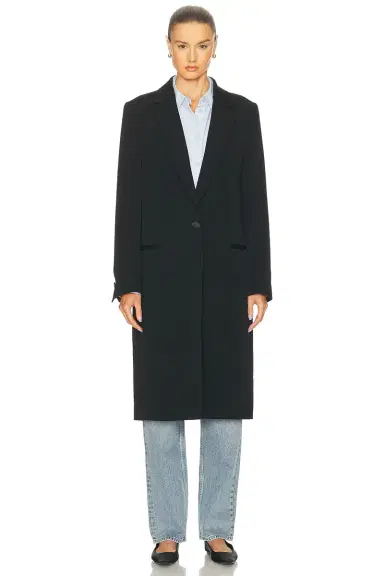 TOTEME Classic Tailored Coat | Thumbnail 1 TOTEME Classic Tailored Coat | Thumbnail 1