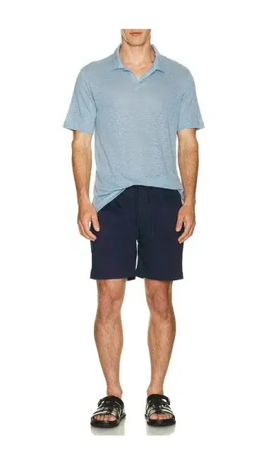 Onia Garment Dye Cotton Drawstring Shorts | Thumbnail 2