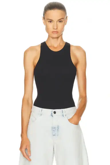 ALAÏA Halter Bodysuit | Thumbnail 1 ALAÏA Halter Bodysuit | Thumbnail 1
