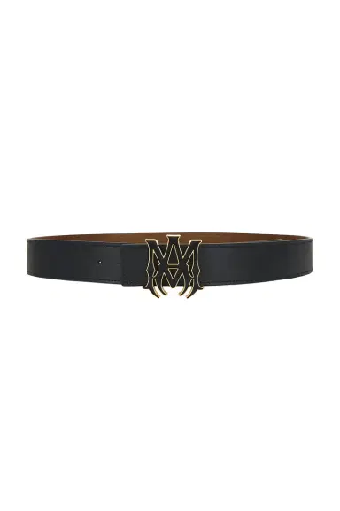 AMIRI MA 4cm Enamel Belt | Thumbnail 1 AMIRI MA 4cm Enamel Belt | Thumbnail 1