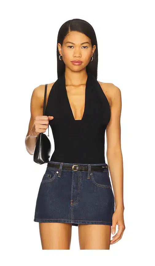 WeWoreWhat Knit Halter Top