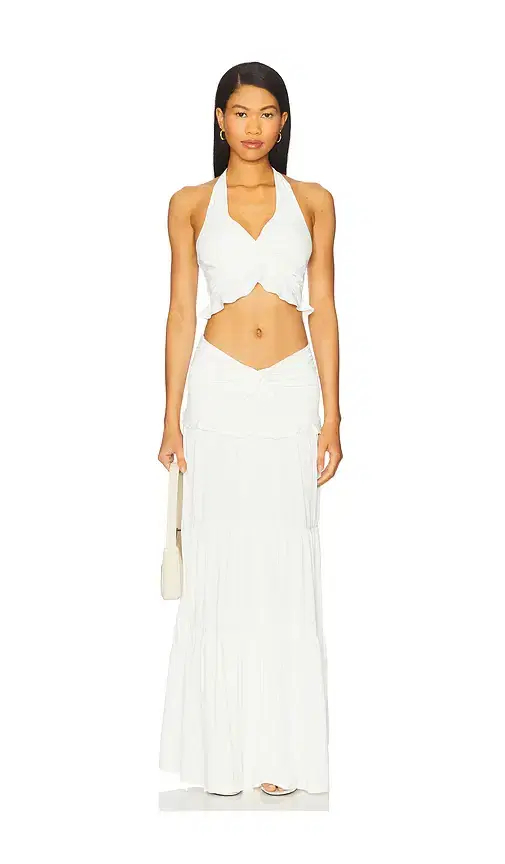MORE TO COME Noelle Maxi Skirt Set