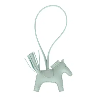 HERMÈS Hermes Pegase Rodeo Bag Charm PM Vert Peppermint Milo Lambskin | Thumbnail 2 HERMÈS Hermes Pegase Rodeo Bag Charm PM Vert Peppermint Milo Lambskin | Thumbnail 2