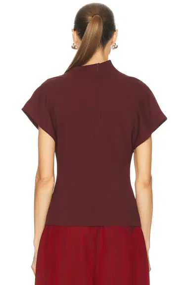 Bottega Veneta Short Sleeve Blouse | Thumbnail 4 Bottega Veneta Short Sleeve Blouse | Thumbnail 4