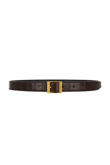 Saint Laurent Fine Ceinture Rectangle Belt | Thumbnail 1 Saint Laurent Fine Ceinture Rectangle Belt | Thumbnail 1