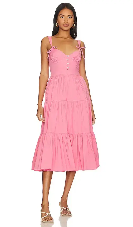 Tularosa Poppy Midi Dress