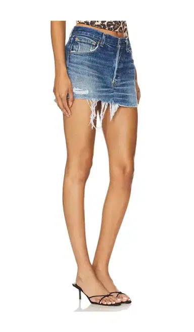 EB Denim Vintage Mini Skirt | Thumbnail 2 EB Denim Vintage Mini Skirt | Thumbnail 2