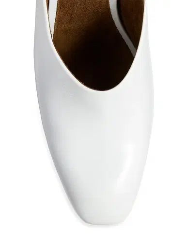 Khaite Women's Colt 100MM Leather Mules - Black | Thumbnail 8