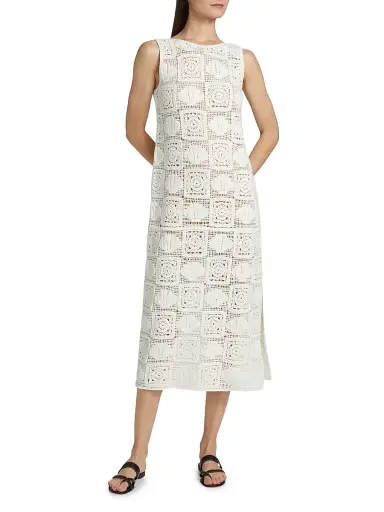 RAILS Women's Calla Crochet-Knit Midi-Dress | Thumbnail 2