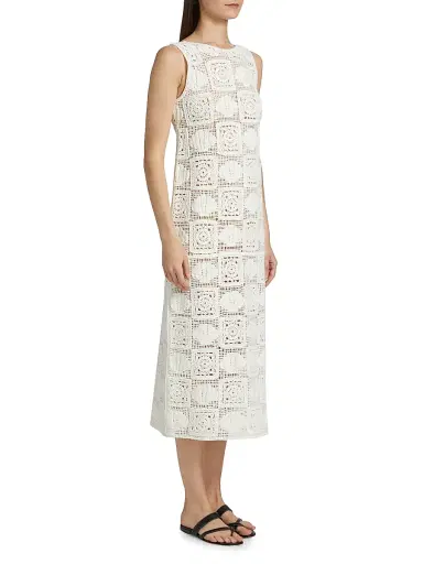 RAILS Women's Calla Crochet-Knit Midi-Dress | Thumbnail 4