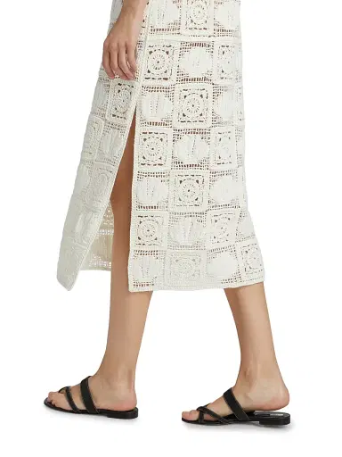 RAILS Women's Calla Crochet-Knit Midi-Dress | Thumbnail 6