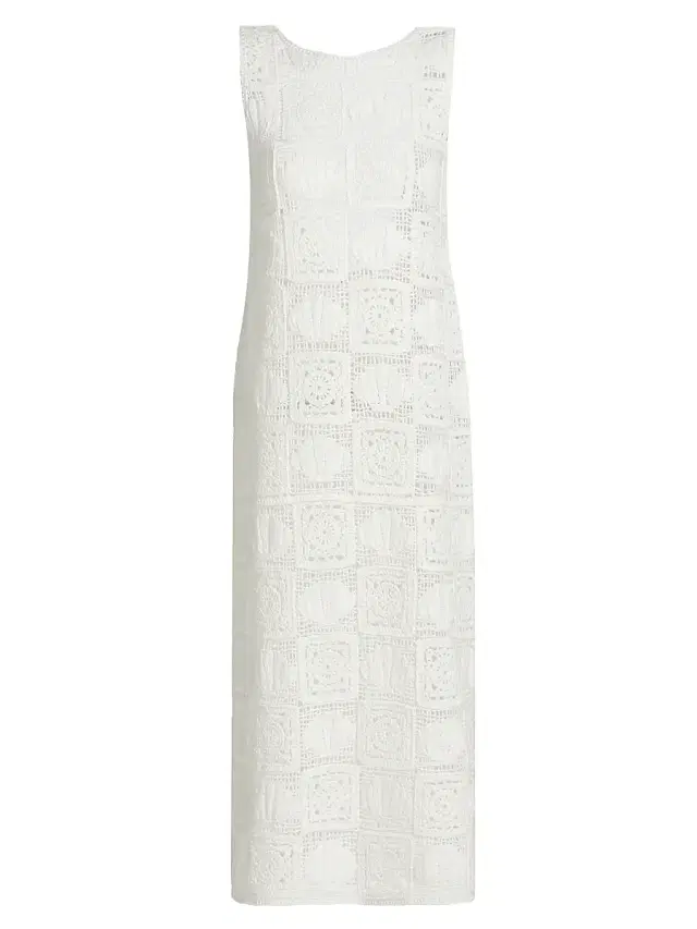 Rails Women's Calla Crochet-Knit Midi-Dress - White Sea Shell Crochet