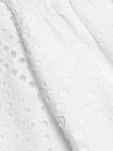 Generation Love Women's Connie Cotton Eyelet Pants - White | Thumbnail 7 Generation Love Women's Connie Cotton Eyelet Pants - White | Thumbnail 7
