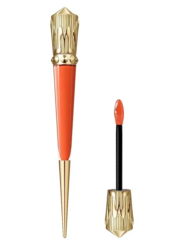 Christian Louboutin Women's Rouge Stiletto Vinyl Gloss - Fire Red