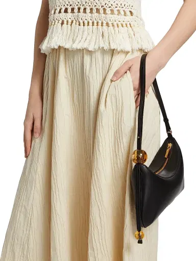 Marie Oliver Women's Sasha Cotton-Blend Midi-Skirt - Ash | Thumbnail 6 Marie Oliver Women's Sasha Cotton-Blend Midi-Skirt - Ash | Thumbnail 6