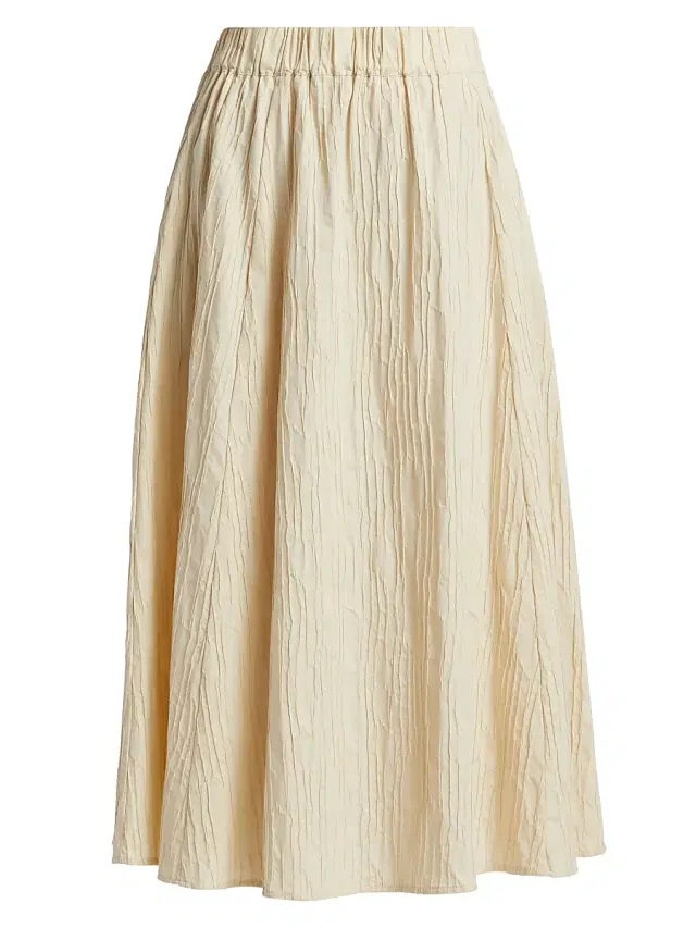 Women's Sasha Cotton-Blend Midi-Skirt - Ash Women's Sasha Cotton-Blend Midi-Skirt - Ash