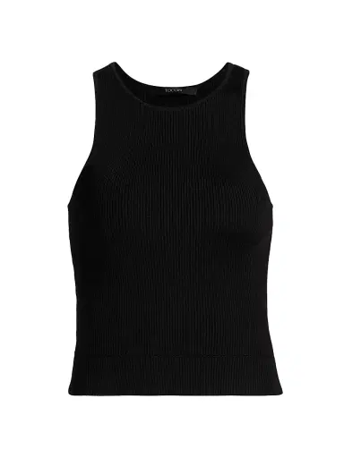 Toccin Women's Avery Racer Tank - Jet | Thumbnail 1 Toccin Women's Avery Racer Tank - Jet | Thumbnail 1