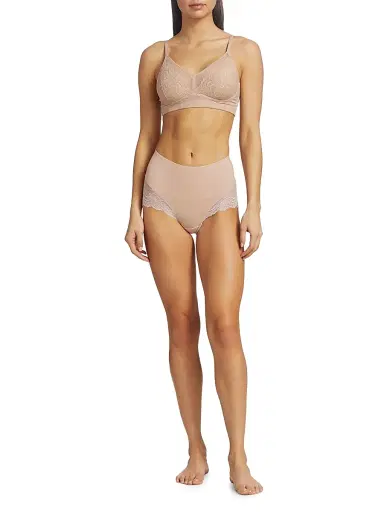 Spanx Undie-tectable Lace Hi-Hipster Panty - Soft Nude - Size XL | Thumbnail 2